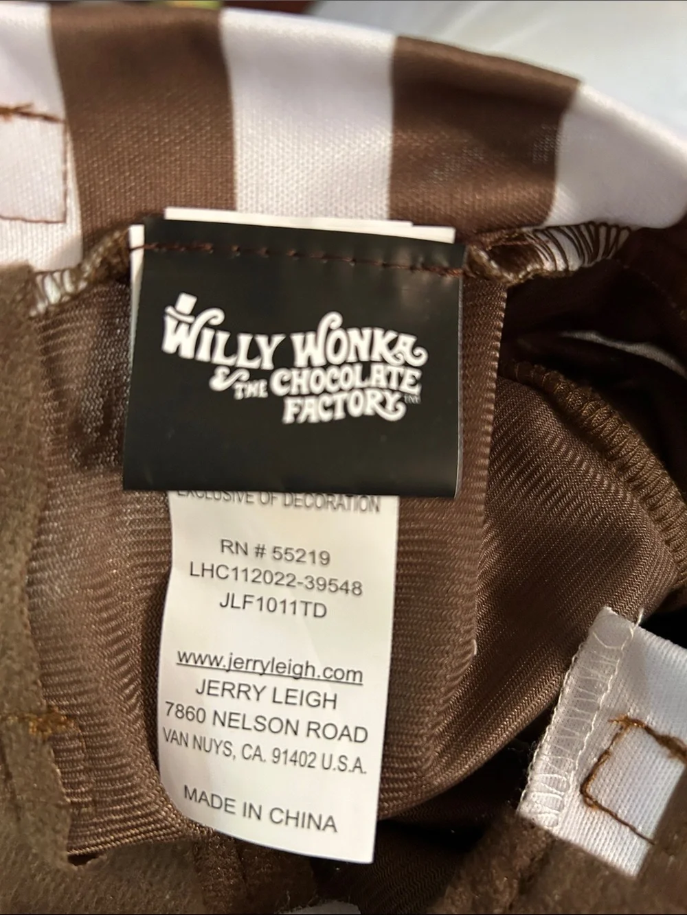 Jerry Leigh Willy Wonka & the Chocolate Factory Oompa Loompa Costume